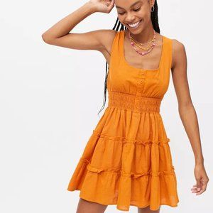 Urban Outfitters Hailey Tiered Mini Dress Size XS NWT